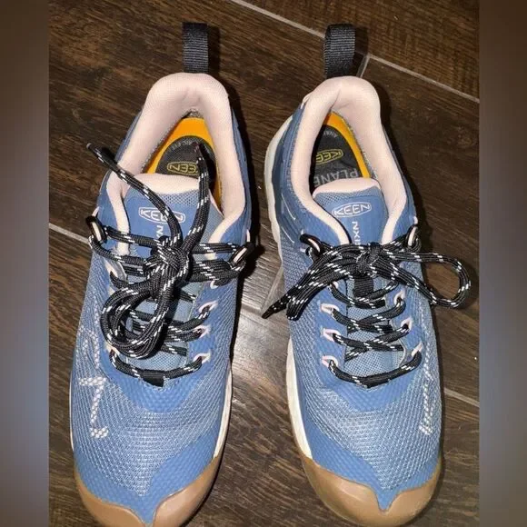 Keen Women's NXIS EVO Waterproof Shoe Vintage Indigo sz 7